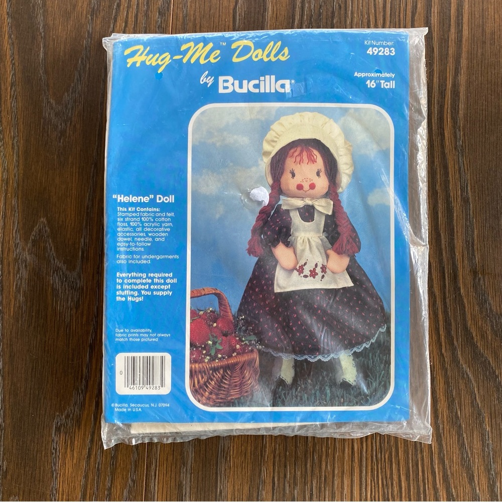 Bucilla Helene Doll Craft Kit - Blue and White